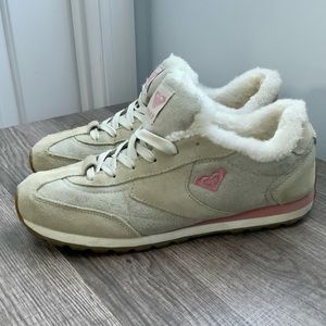 Roxy Telluride Faux Sherpa Sneakers